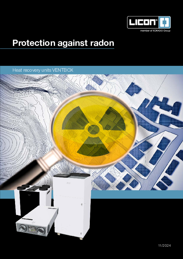 Leaflet Radon protection system UK